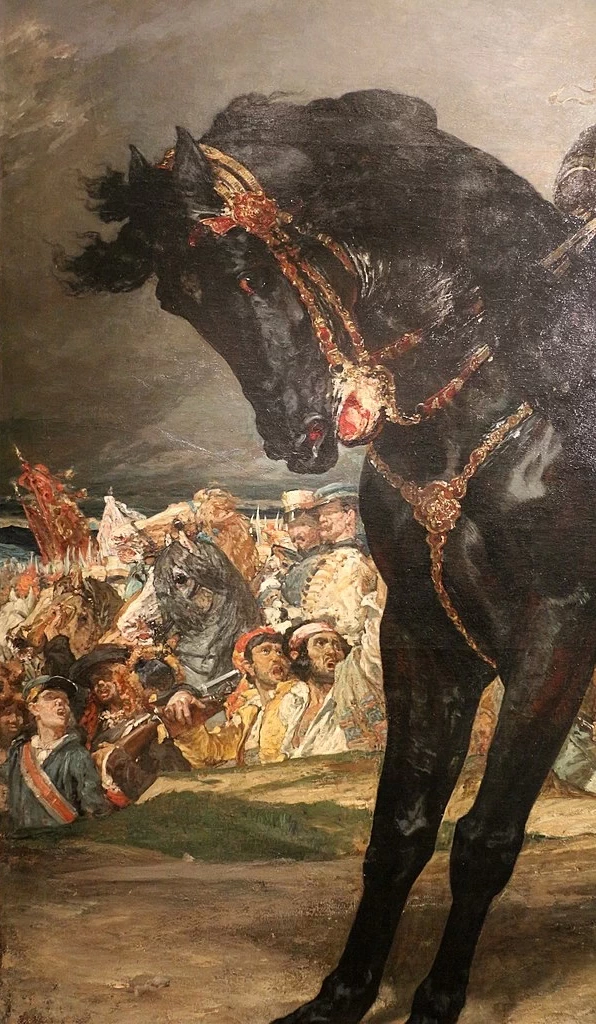 Juan Prim, 8 ottobre 1868 - Museo d'Orsay, Parigi, dettaglio